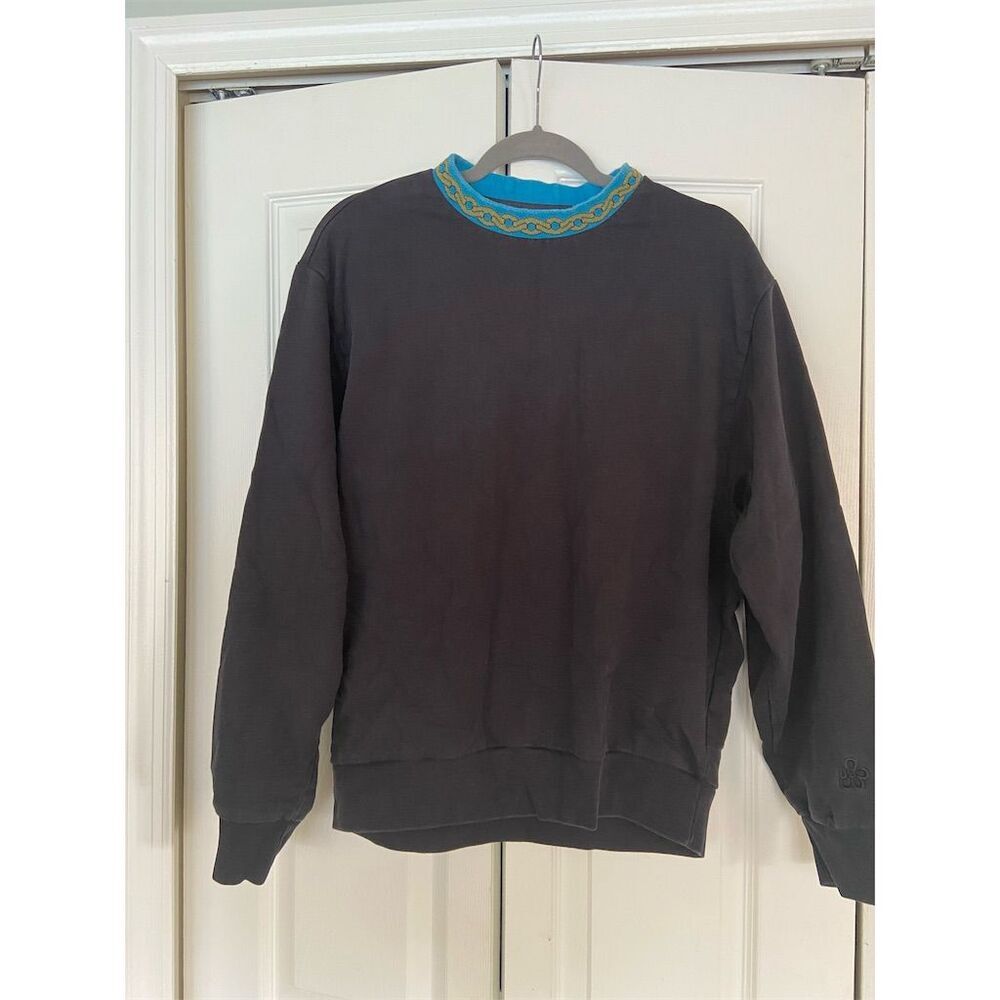Urban Outfitters Black Crew Neck Pullover Sweater Size Standard M Long Sleeve